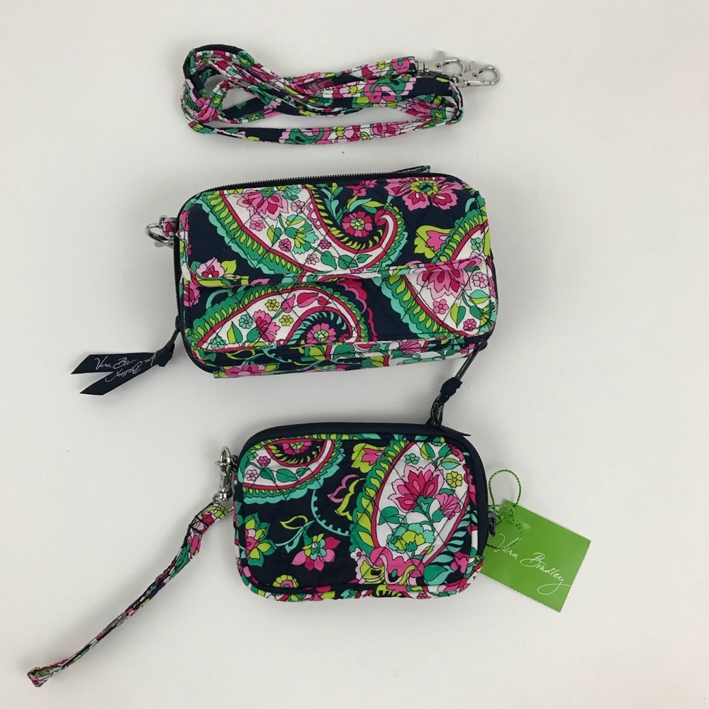 Vera Bradley Cross Body purse & Small Wallet